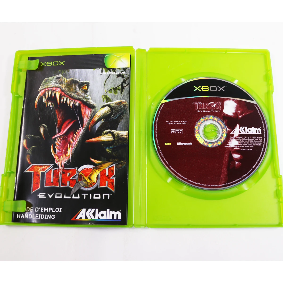 Xbox Classic - Turok: Evolution - productfoto 2
