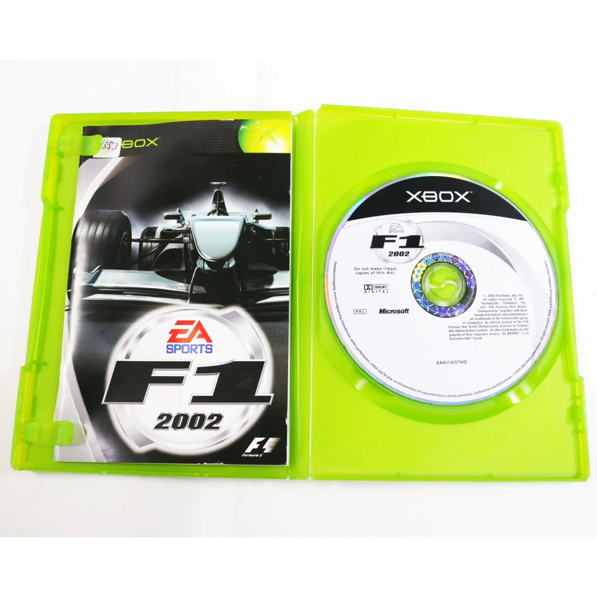 Xbox Classic - F1 2002 - productfoto 3