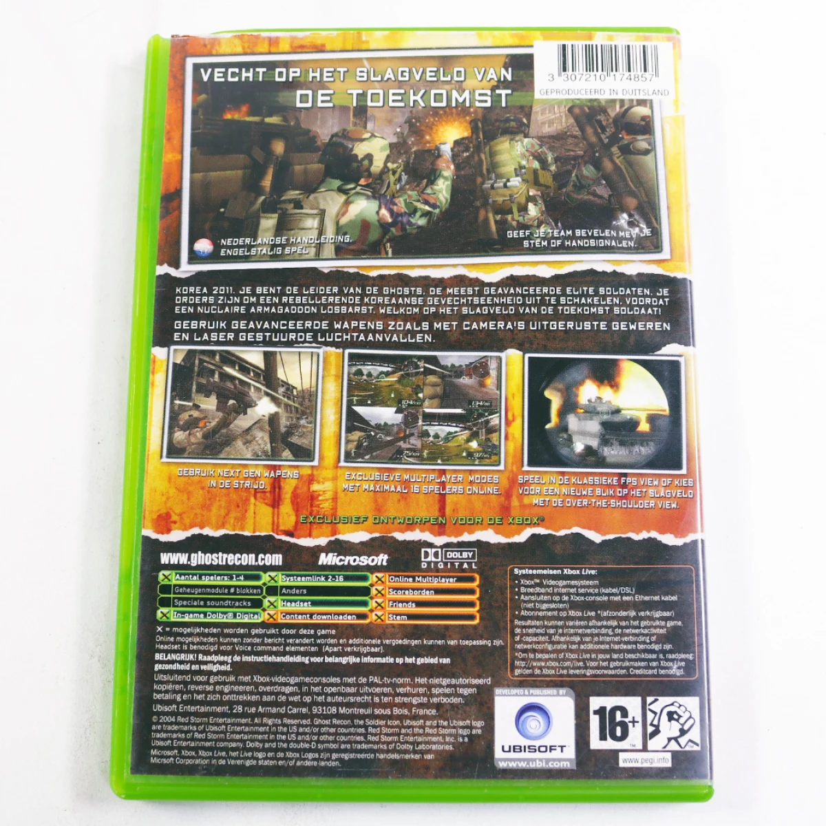 Xbox Classic - Ghost Recon 2 - productfoto 2