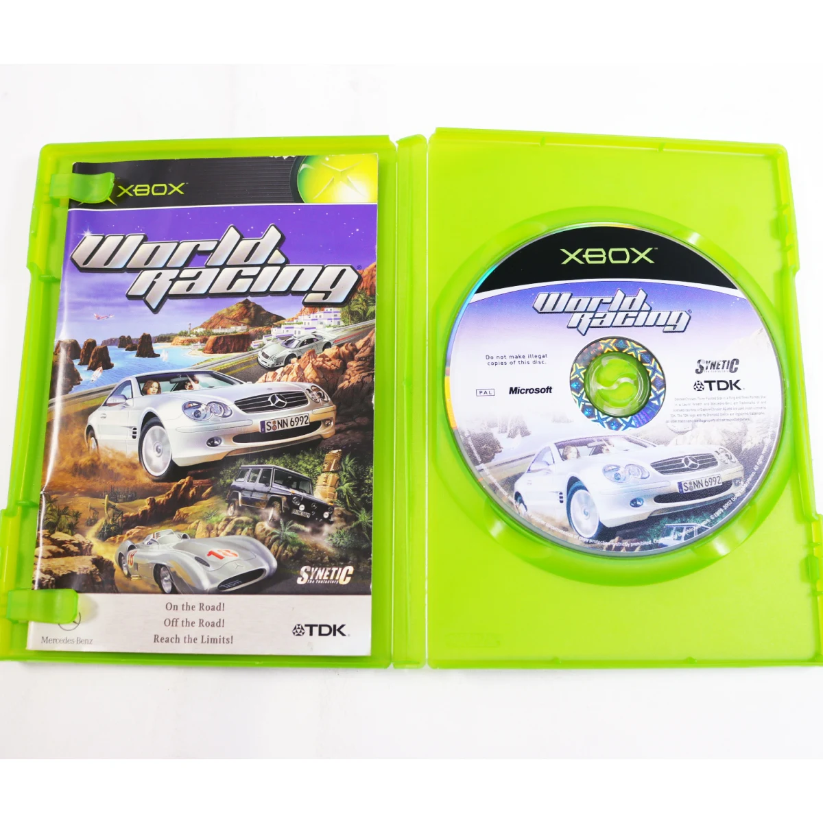 Xbox Classic - World Racing - Synetic - productfoto 3