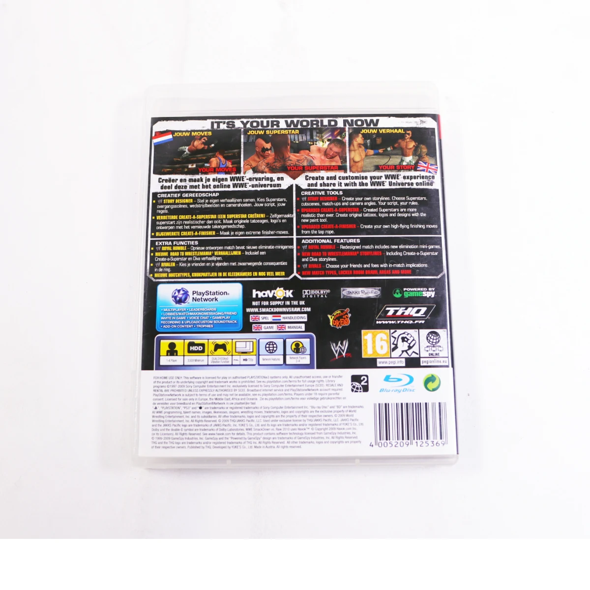 PlayStation 3 - WWE SmackDown vs. Raw 2010 - productfoto 2