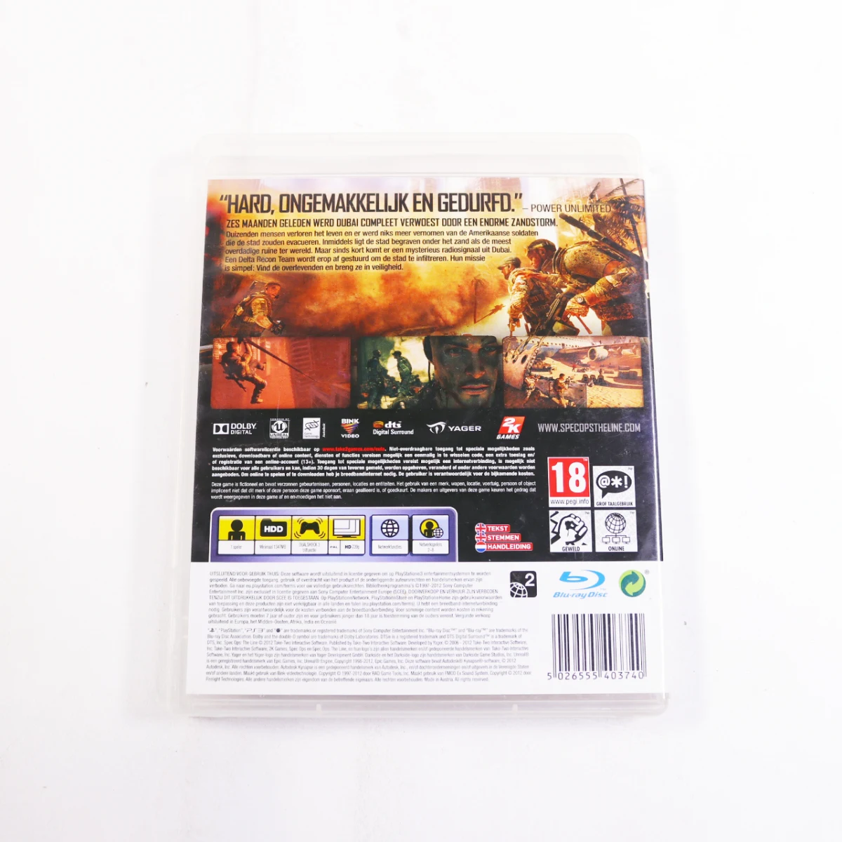 PlayStation 3 - Spec Ops: The Line - productfoto 2