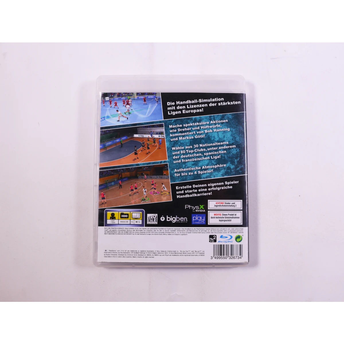 PlayStation 3 - IHF Handball Challenge 14 - Neutron Games GmbH - productfoto 3