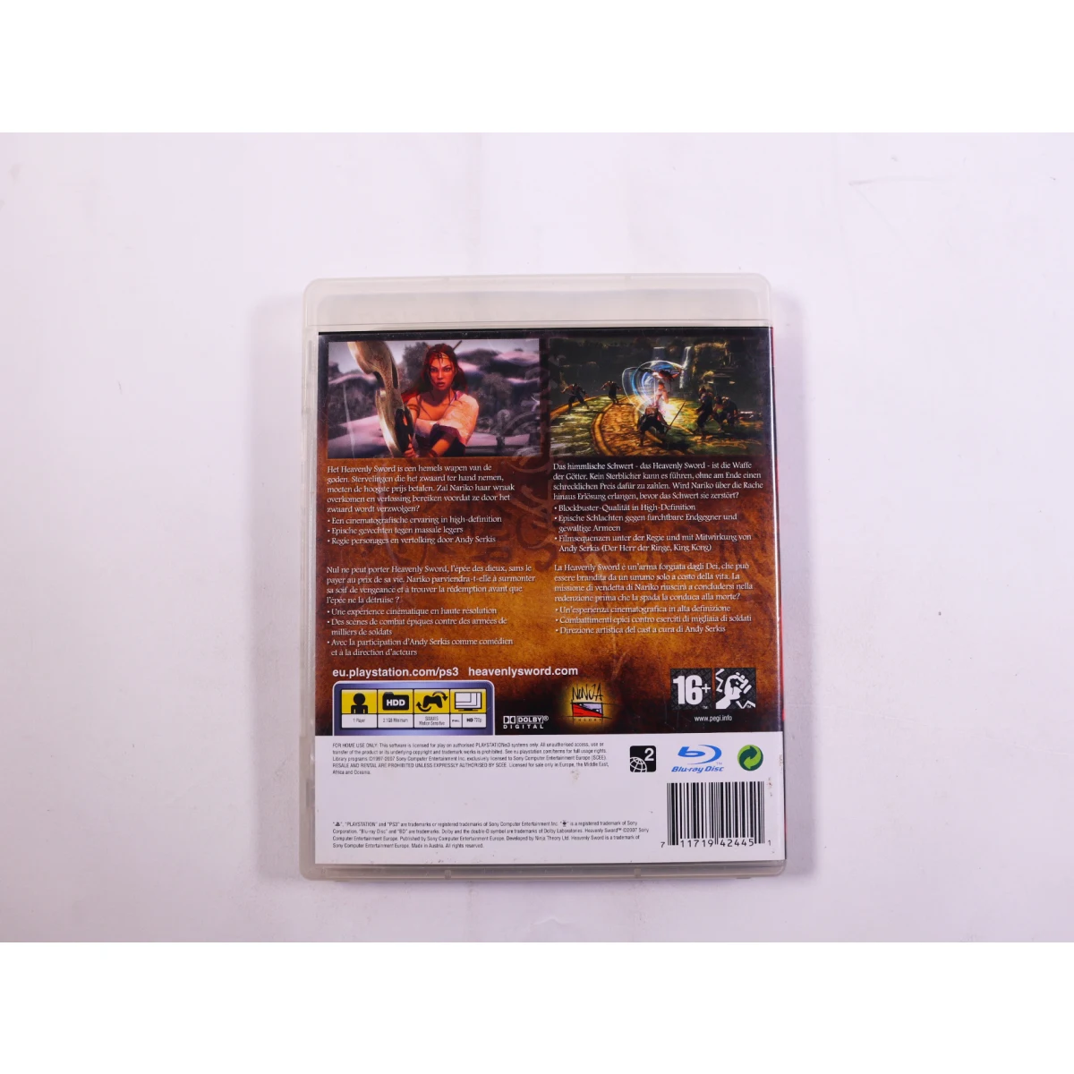 PlayStation 3 - Heavenly Sword - productfoto 3