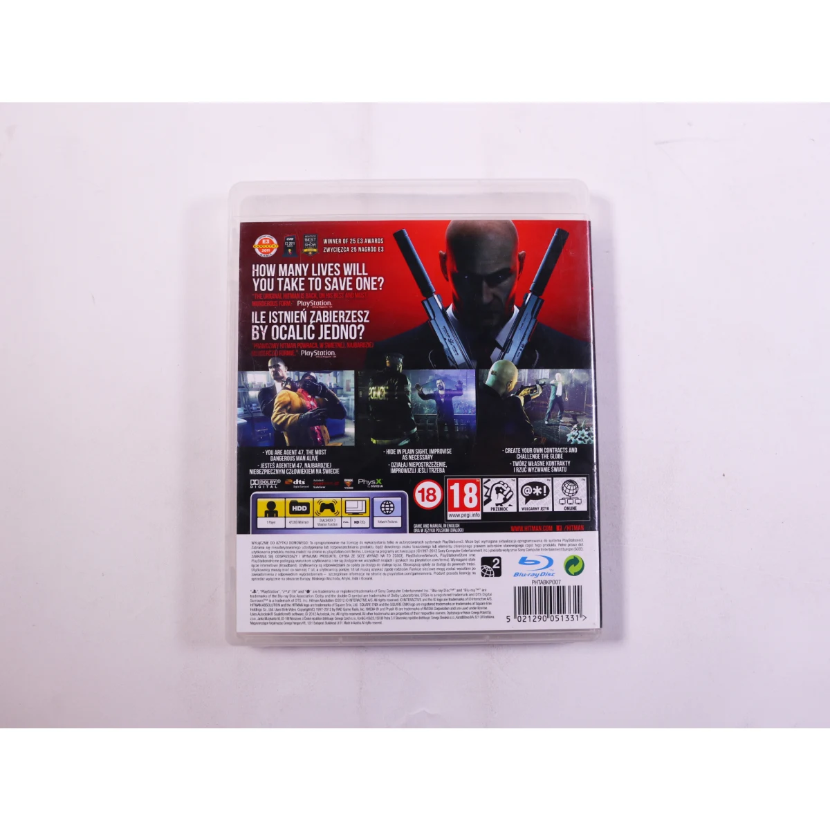 PlayStation 3 - Hitman: Absolution [No Manual] - productfoto 3