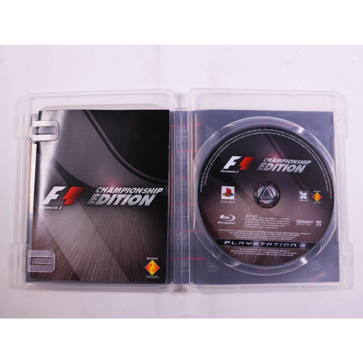 PlayStation 3 - Formula One Championship Edition - productfoto 2