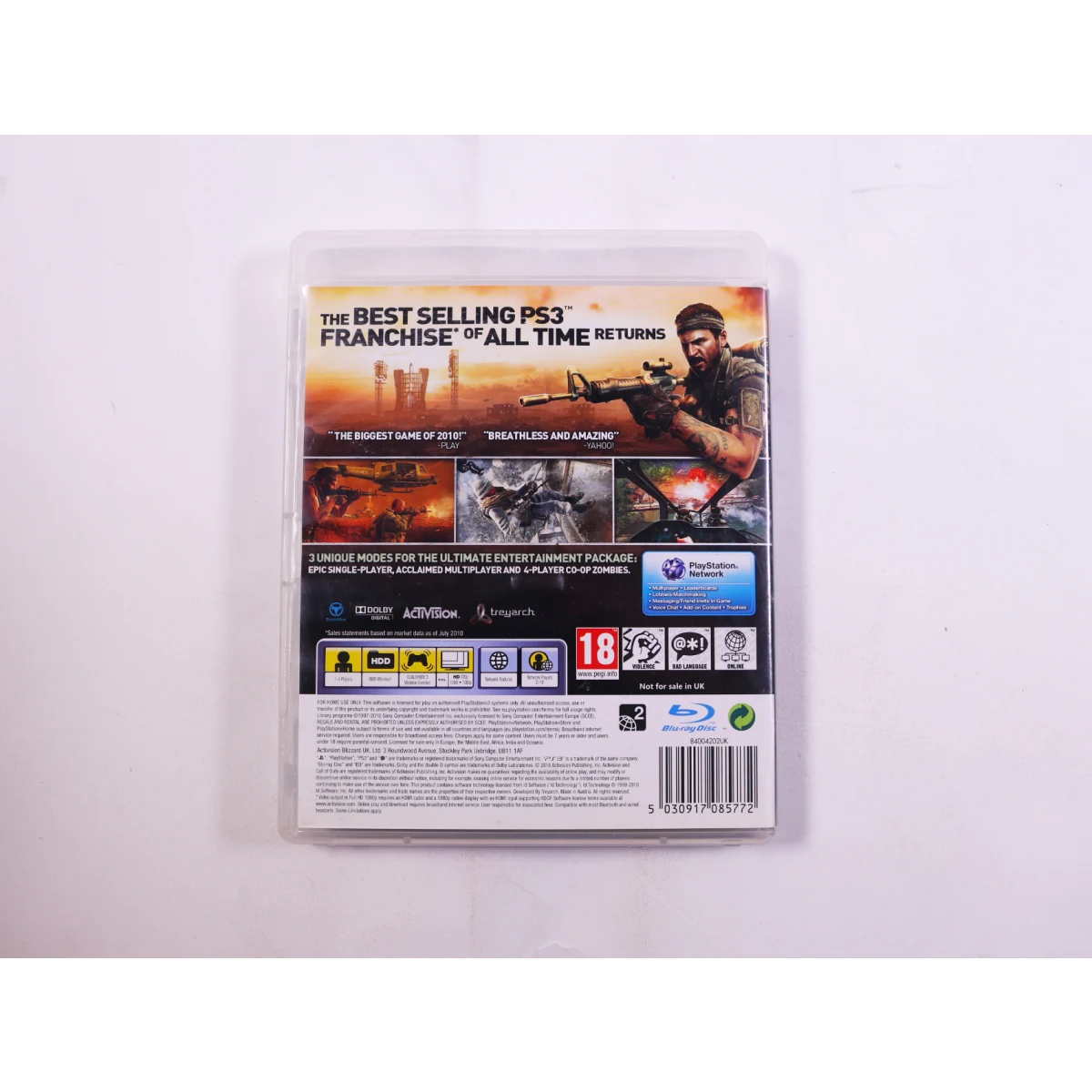 PlayStation 3 - Call of Duty: Black Ops - productfoto 3