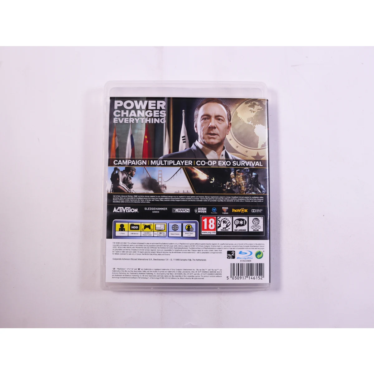 PlayStation 3 - Call of Duty: Advanced Warfare [No Manual] - productfoto 3