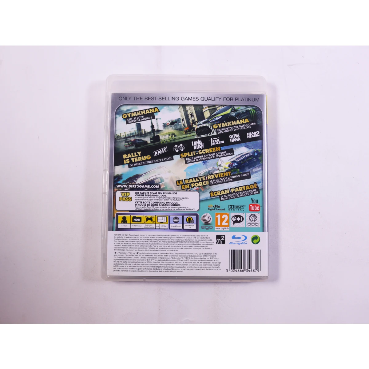 PlayStation 3 - Dirt 3 [Platinum] - productfoto 3