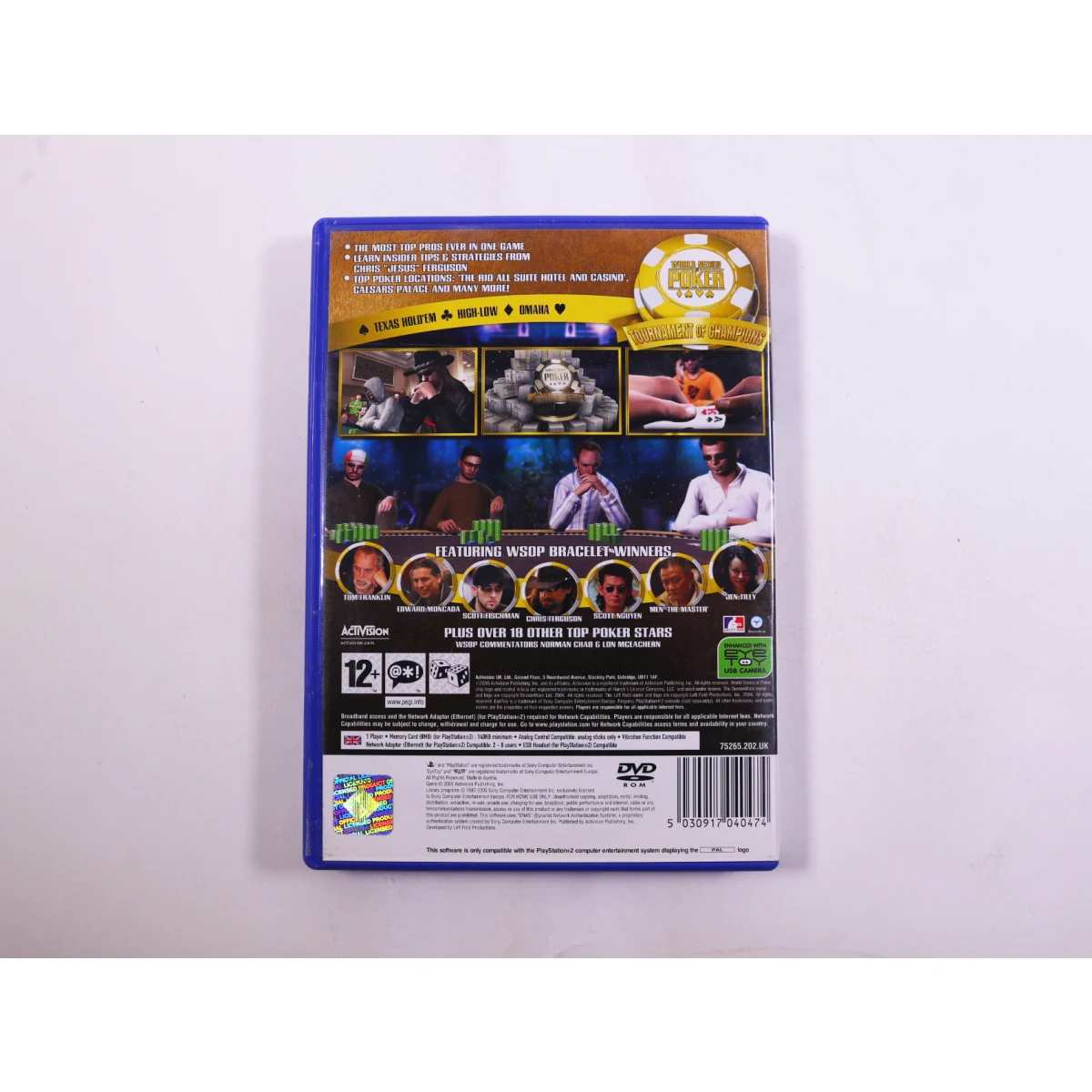 PlayStation 2 - World Series of Poker: Tournament of Champions 2007 Edition - productfoto 3