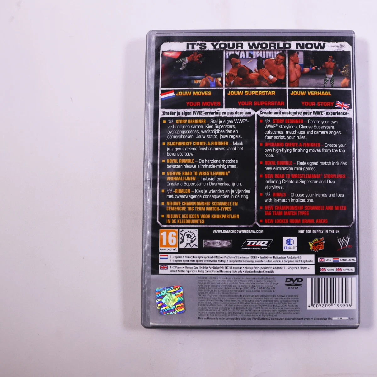 PlayStation 2 - WWE SmackDown vs. Raw 2010 [Platinum] - productfoto 3