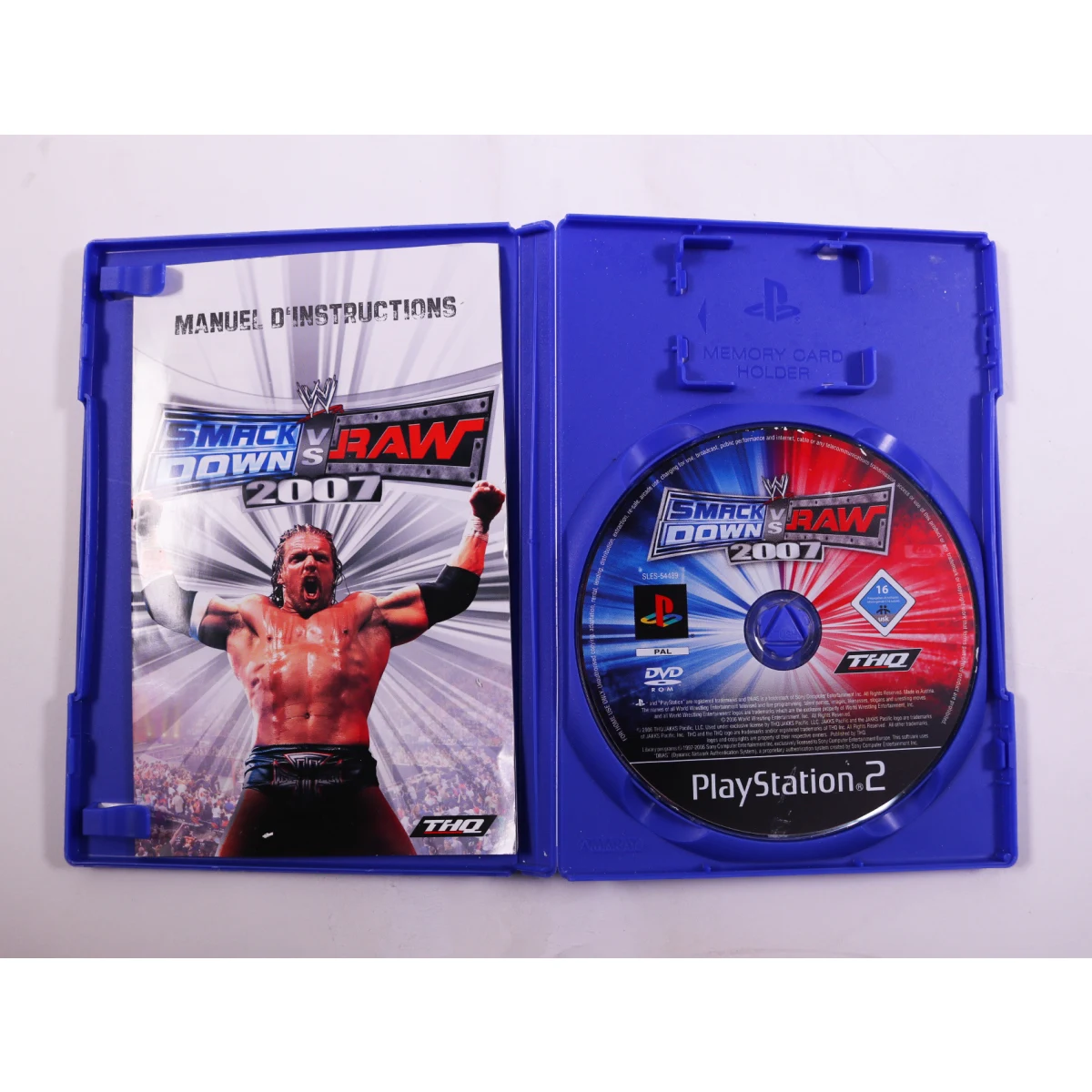 PlayStation 2 - WWE SmackDown vs. Raw 2007 - productfoto 2