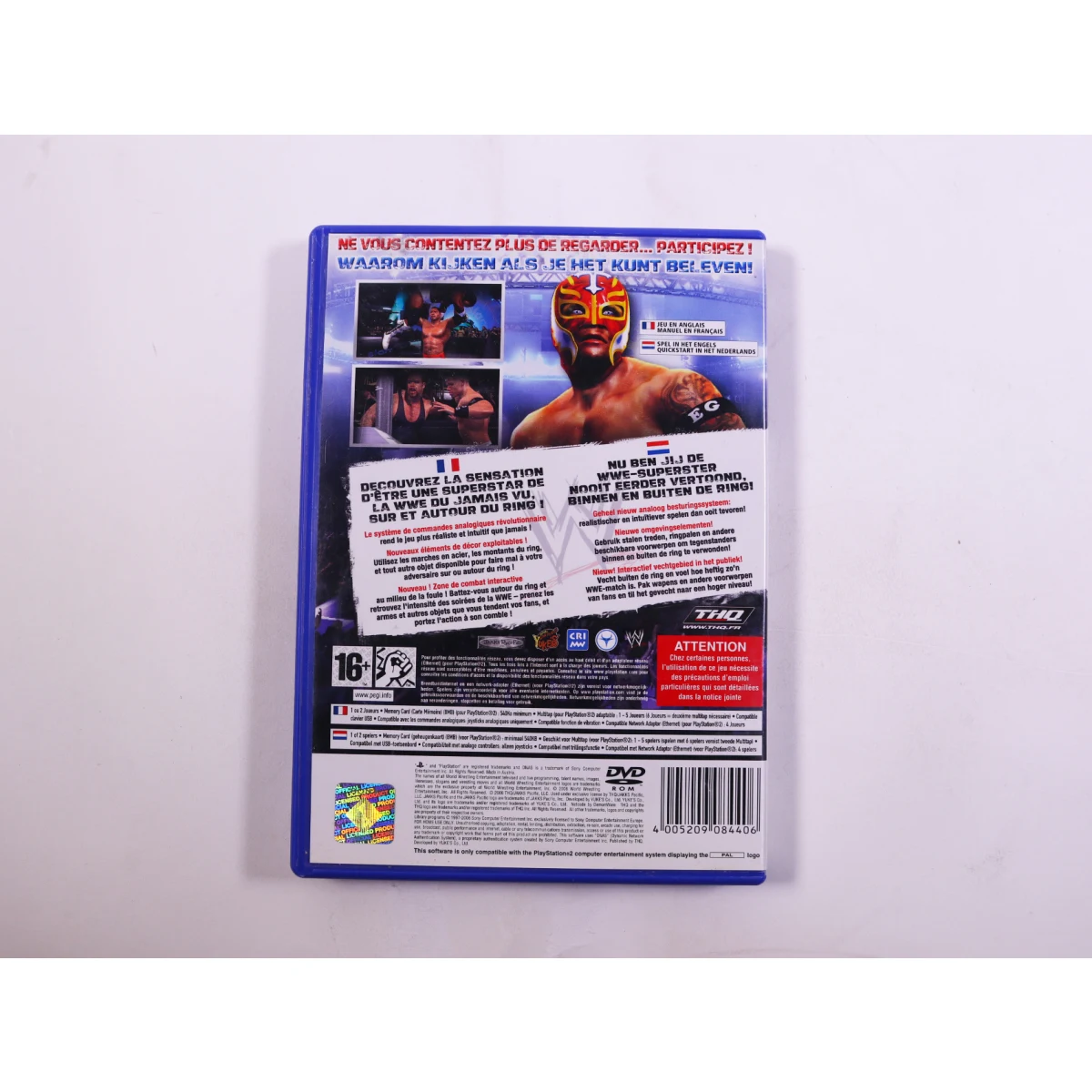 PlayStation 2 - WWE SmackDown vs. Raw 2007 - productfoto 3