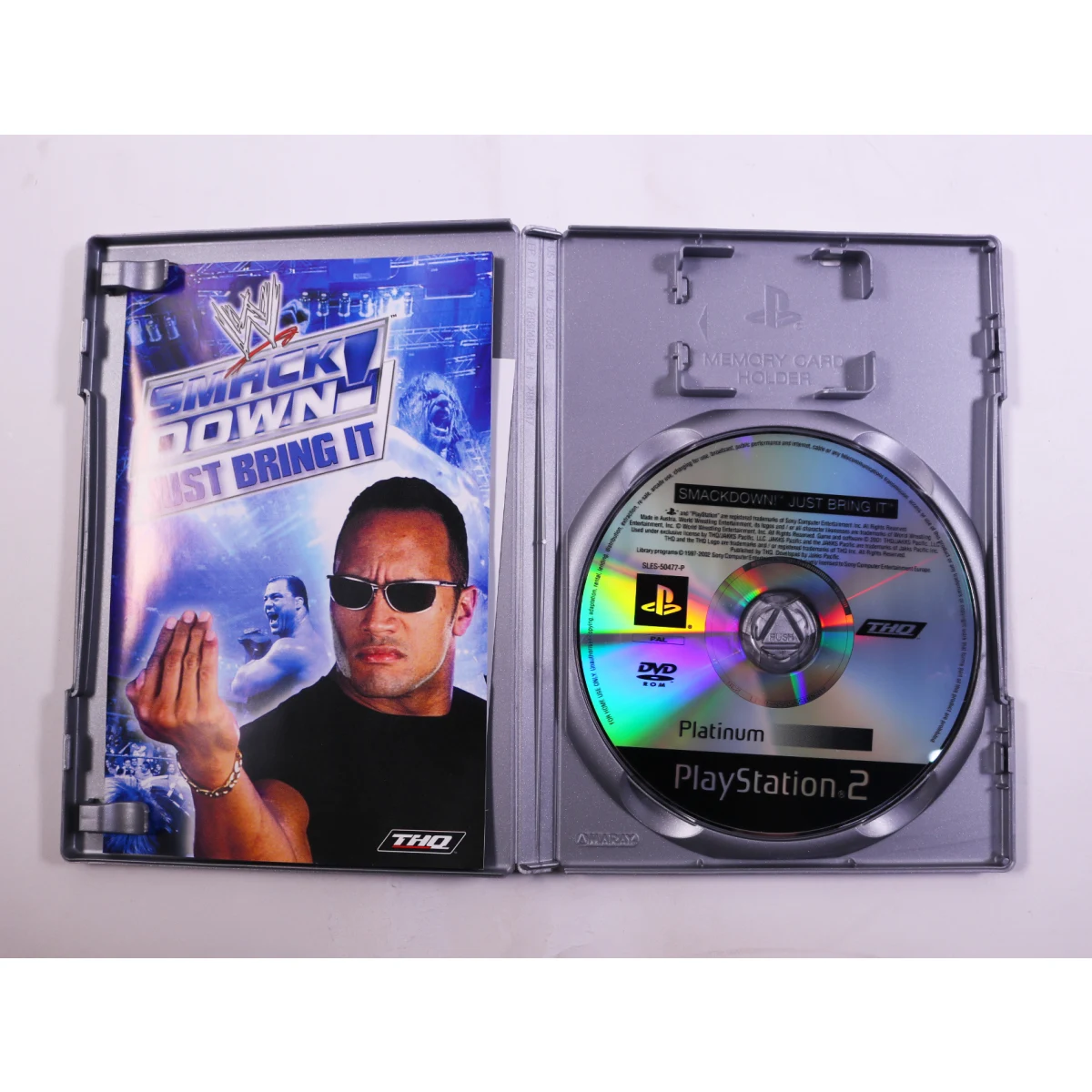 Playstation 2 - WWF SmackDown! Just Bring It [Platinum] - productfoto 2