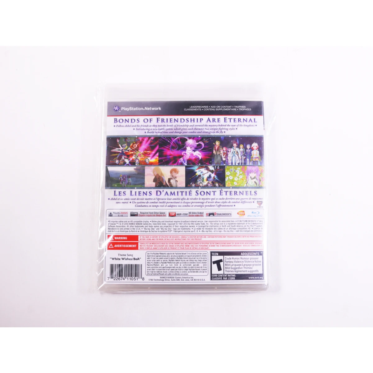 PlayStation 3 - Tales of Graces [Sealed] - Namco Tales Studio - productfoto 2