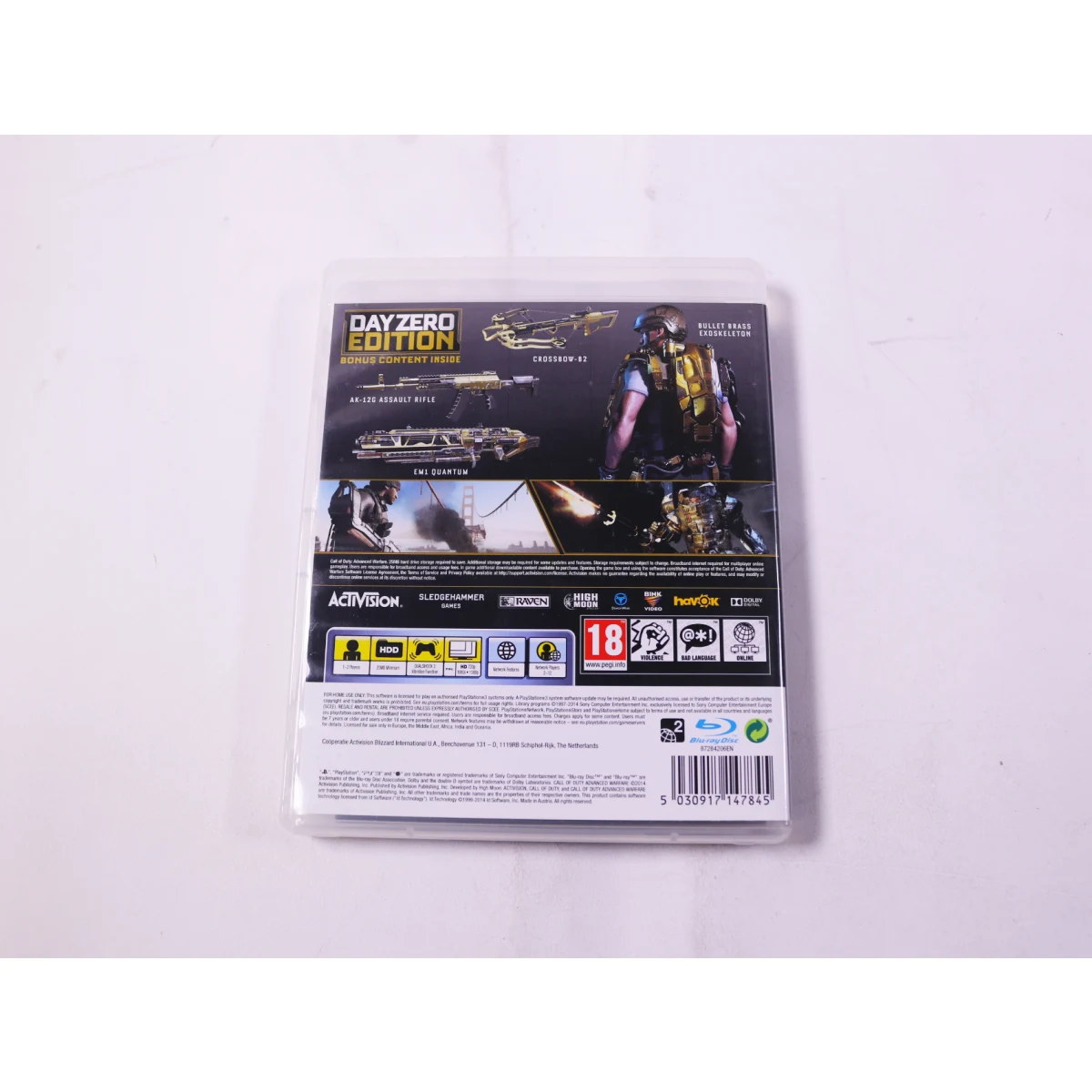 PlayStation 3 - Call of Duty: Advanced Warfare [Day Zero Edition] - productfoto 3