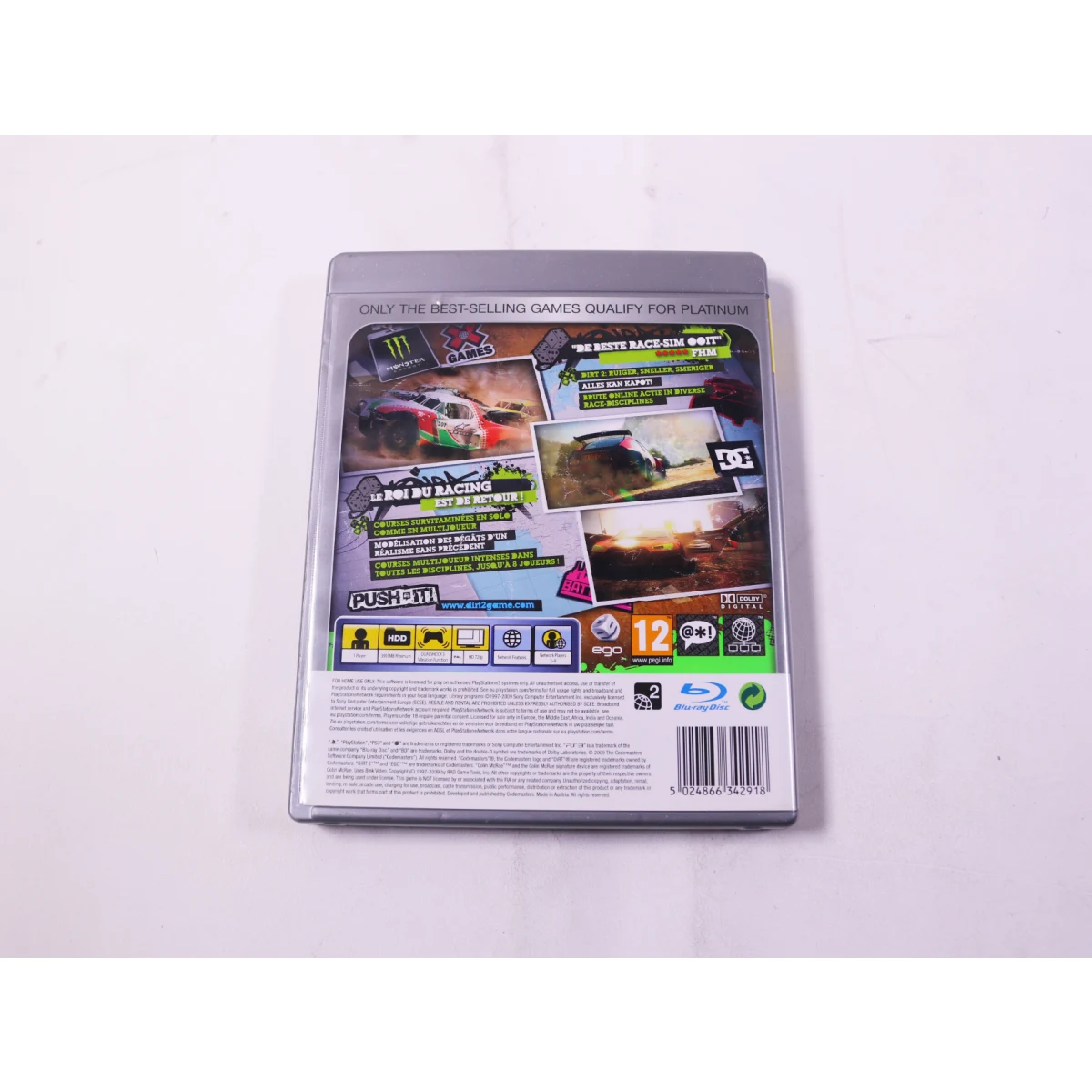 PlayStation 3 - Dirt 2 [Platinum] - productfoto 3