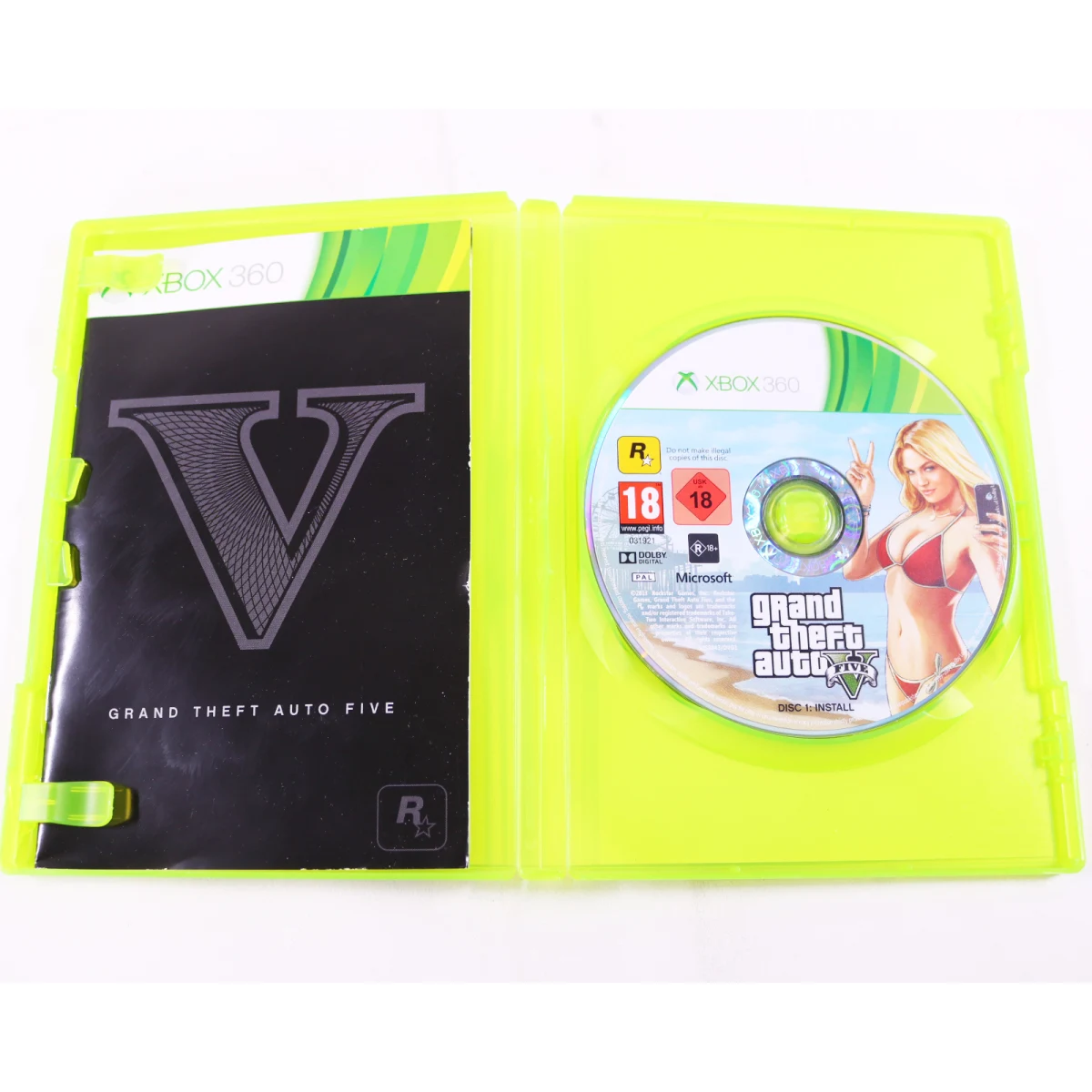 Xbox 360 - Grand Theft Auto V - Rockstar Games - productfoto 3