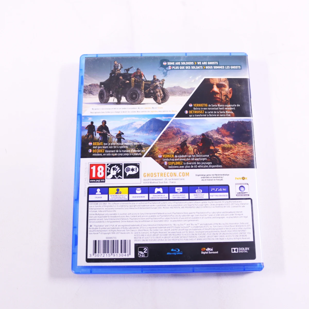 PlayStation 4 - Tom Clancy's Ghost Recon: Wildlands [Gebruikt] - Gebruikt - productfoto 2