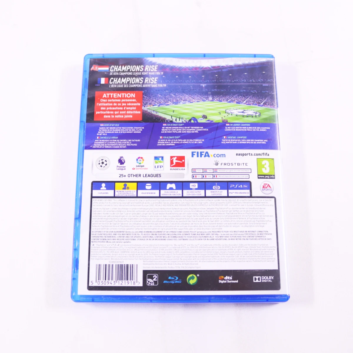 PlayStation 4 - FIFA 19 [Gebruikt] - Gebruikt - productfoto 2