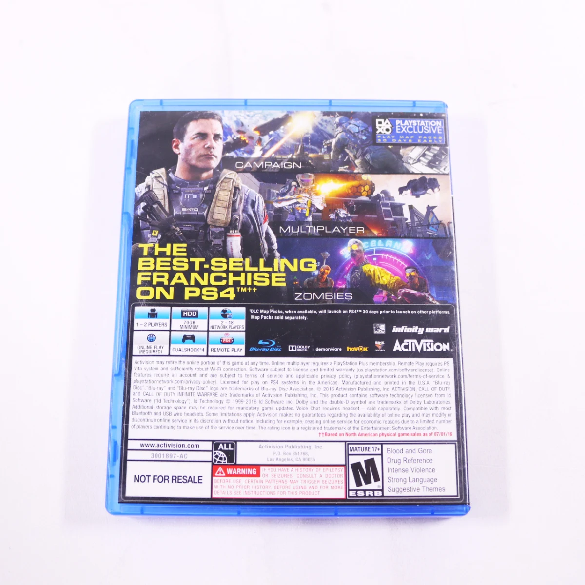 Playstation 4 - Call of Duty: Infinite Warfare - productfoto 2