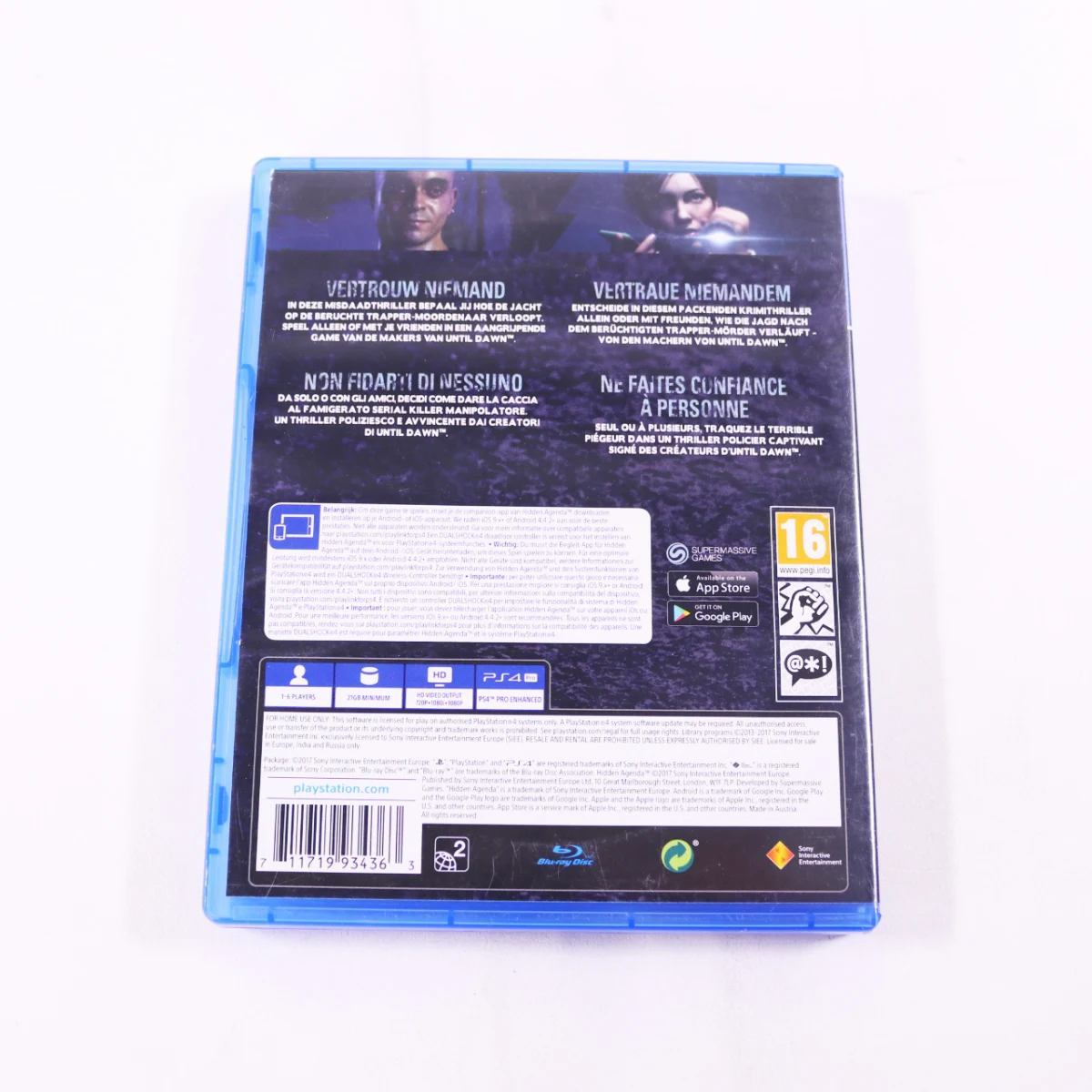 PlayStation 4 - Hidden Agenda [Gebruikt] - Gebruikt - productfoto 2