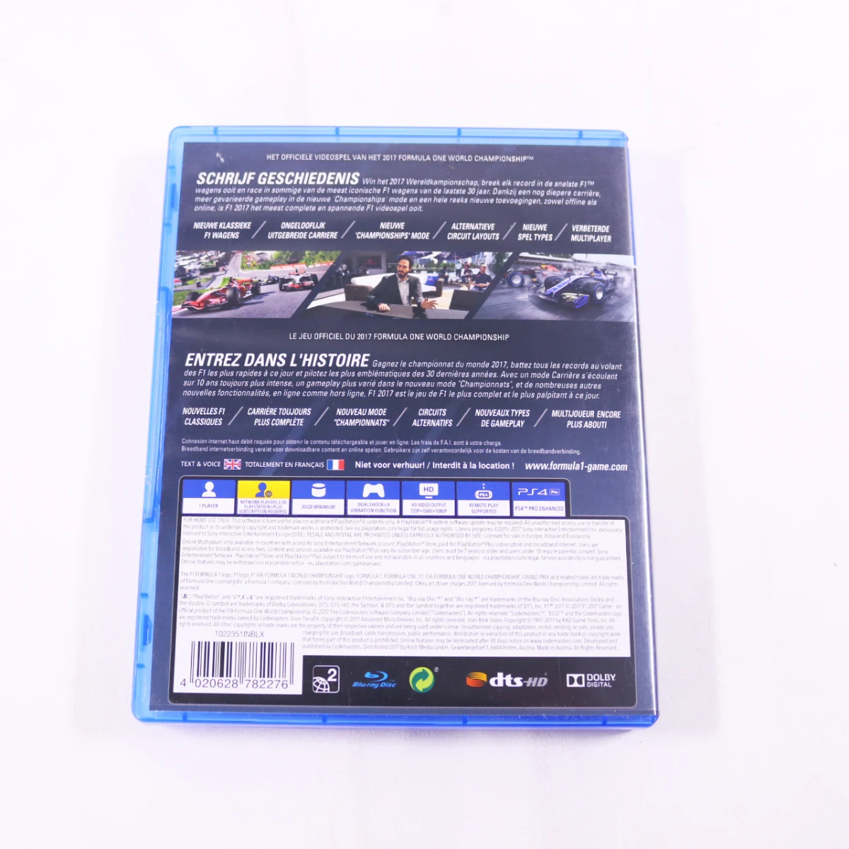 Playstation 4 - F1 2017 [Gebruikt] - Gebruikt - productfoto 2