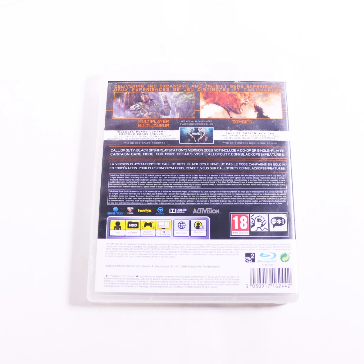 PlayStation 3 - Call of Duty: Black Ops III - productfoto 3