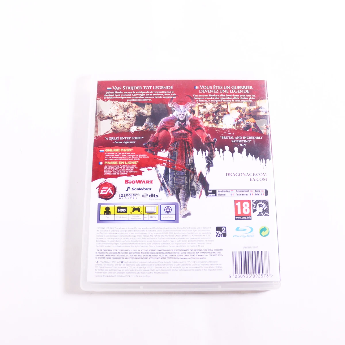 PlayStation 3 - Dragon Age II - productfoto 3