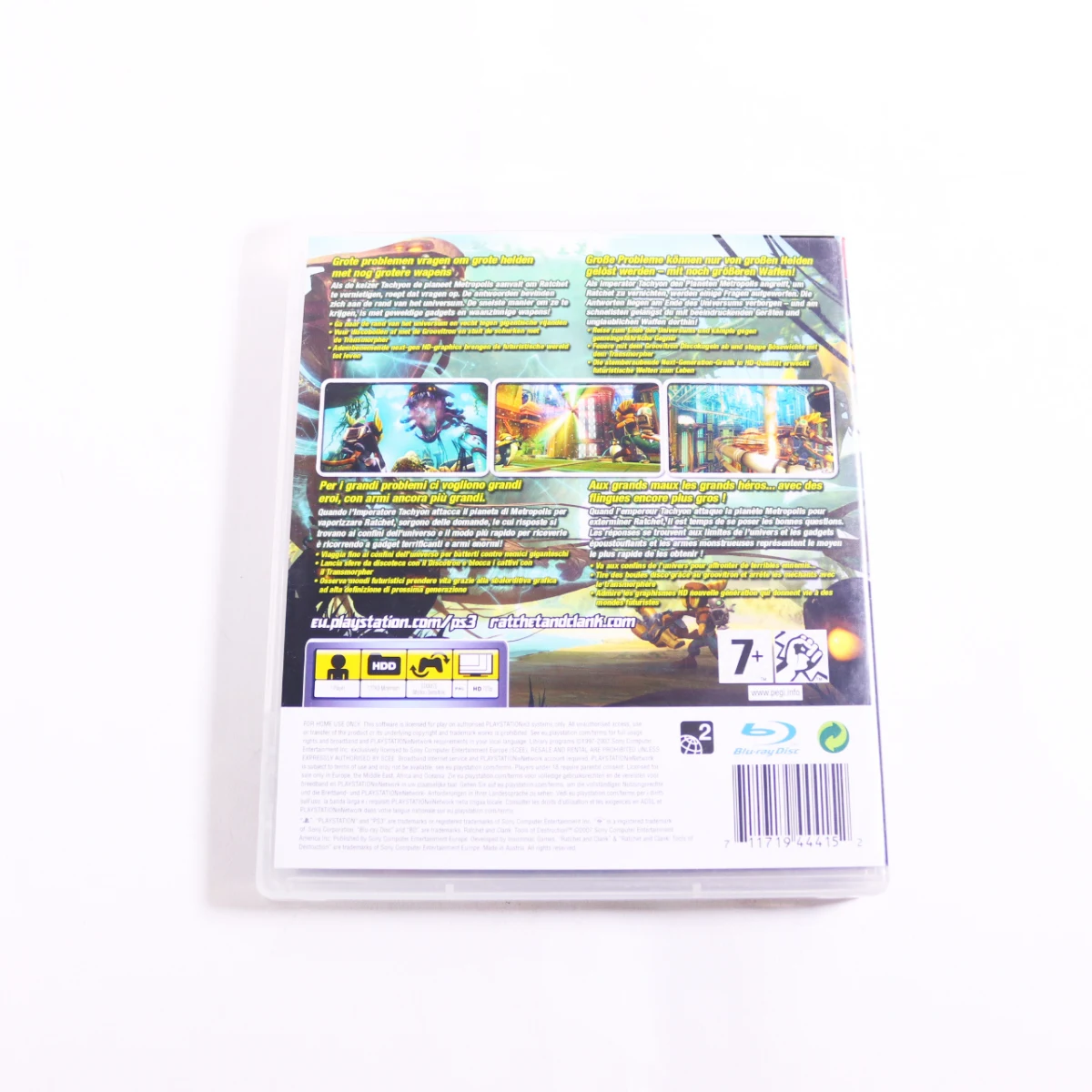 Playstation 3 - Ratchet & Clank Future: Tools of Destruction - Insomniac Games - productfoto 2