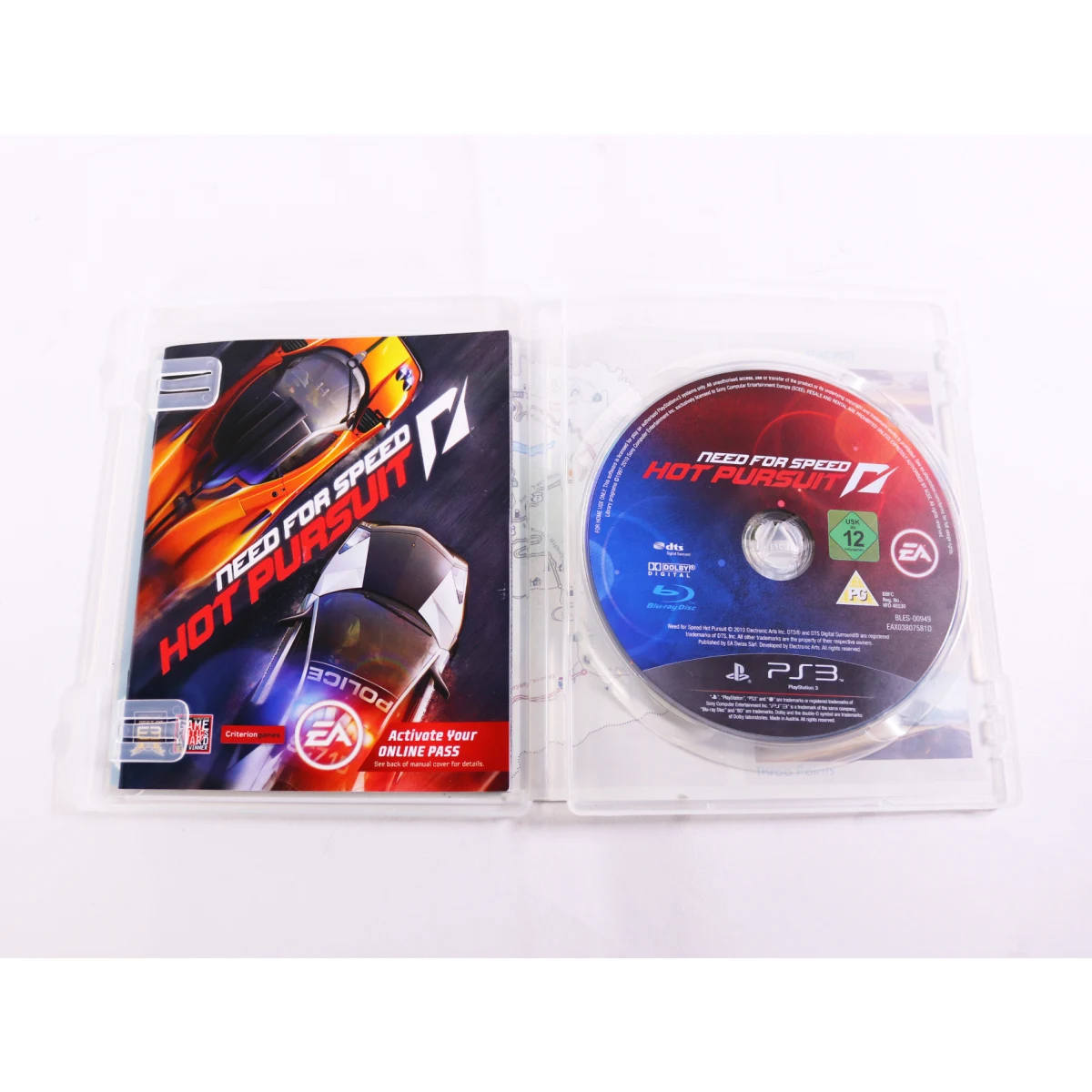 Playstation 3 - Need for Speed: Hot Pursuit - productfoto 2