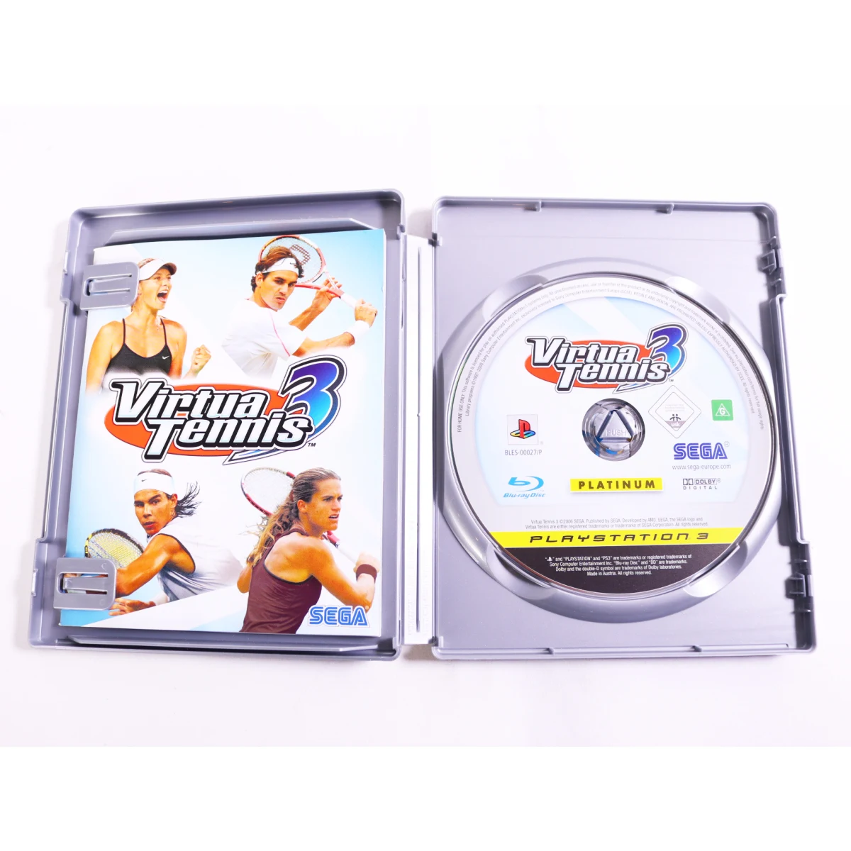 PlayStation 3 - Virtua Tennis 3 [Platinum] - productfoto 3
