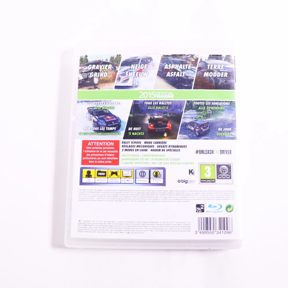 PlayStation 3 - WRC 5 - productfoto 2