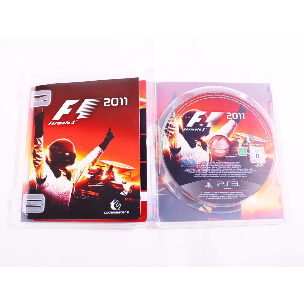 Playstation 3 - F1 2011 - productfoto 2