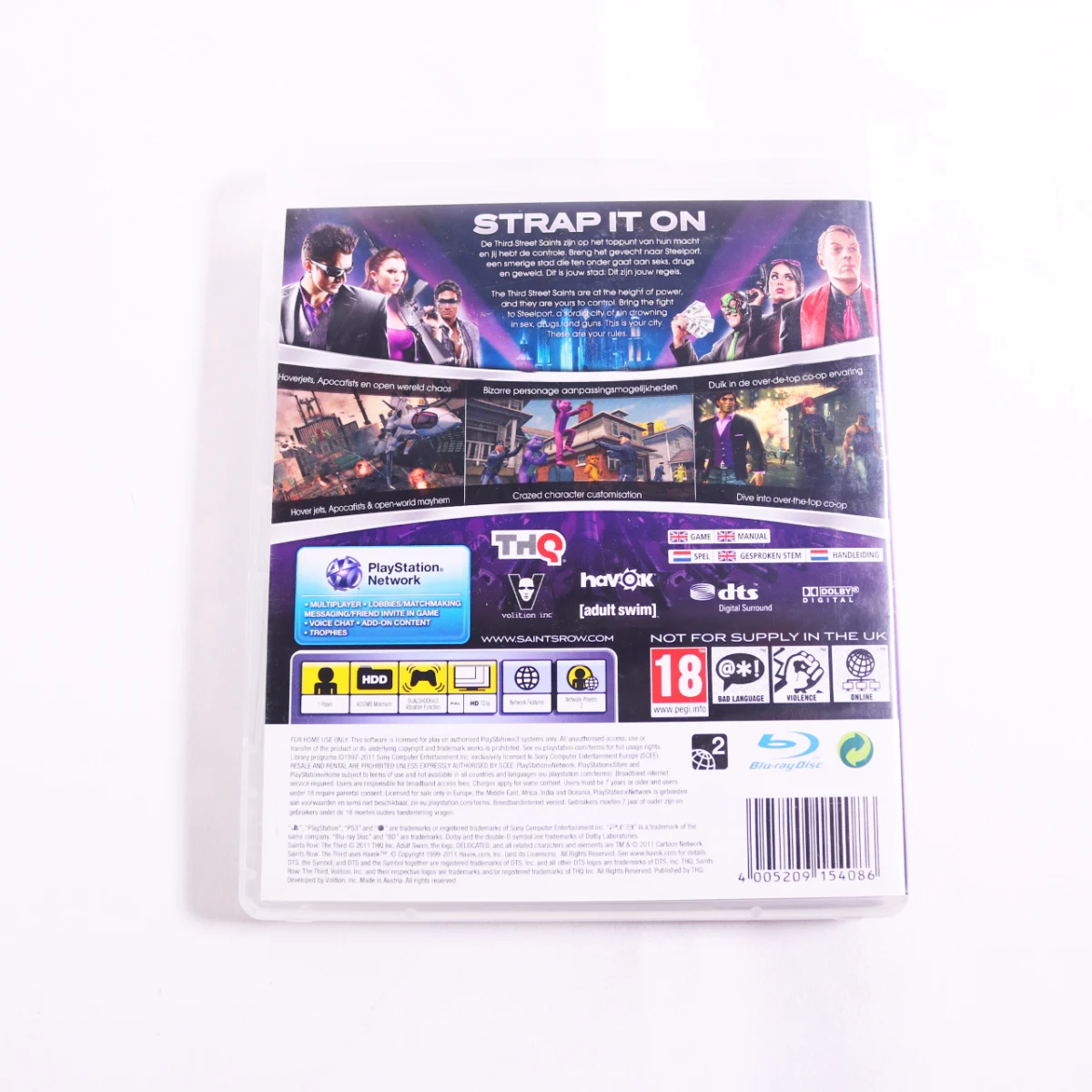 PlayStation 3 - Saints Row: The Third - productfoto 2