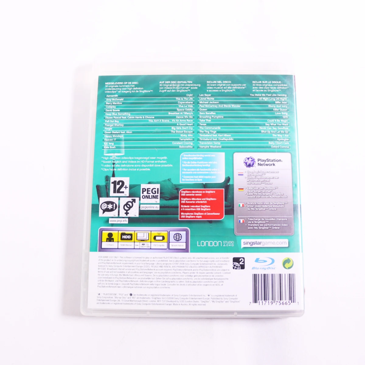 PlayStation 3 - SingStar Vol. 3 - productfoto 2