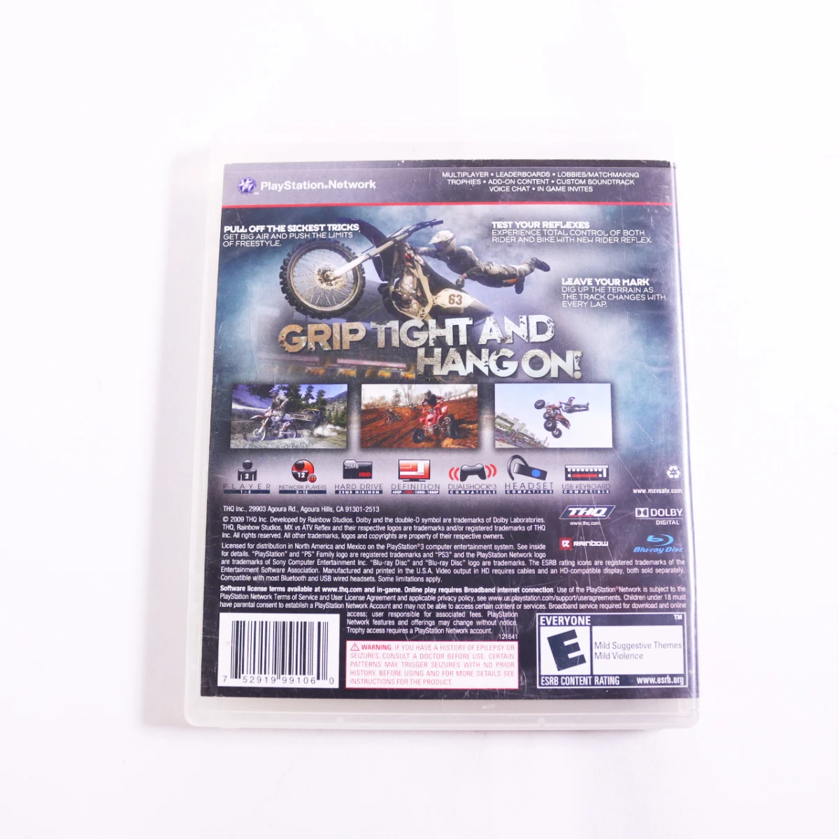 Playstation 3 - MX vs. ATV Reflex - productfoto 3