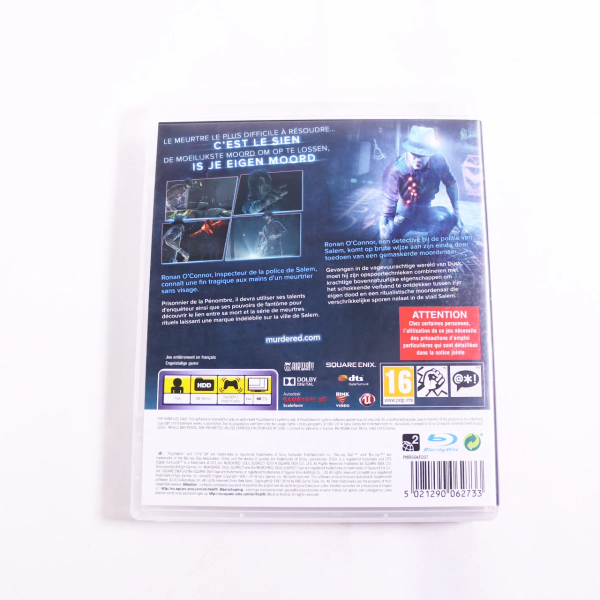 PlayStation 3 - Murdered: Soul Suspect - productfoto 3