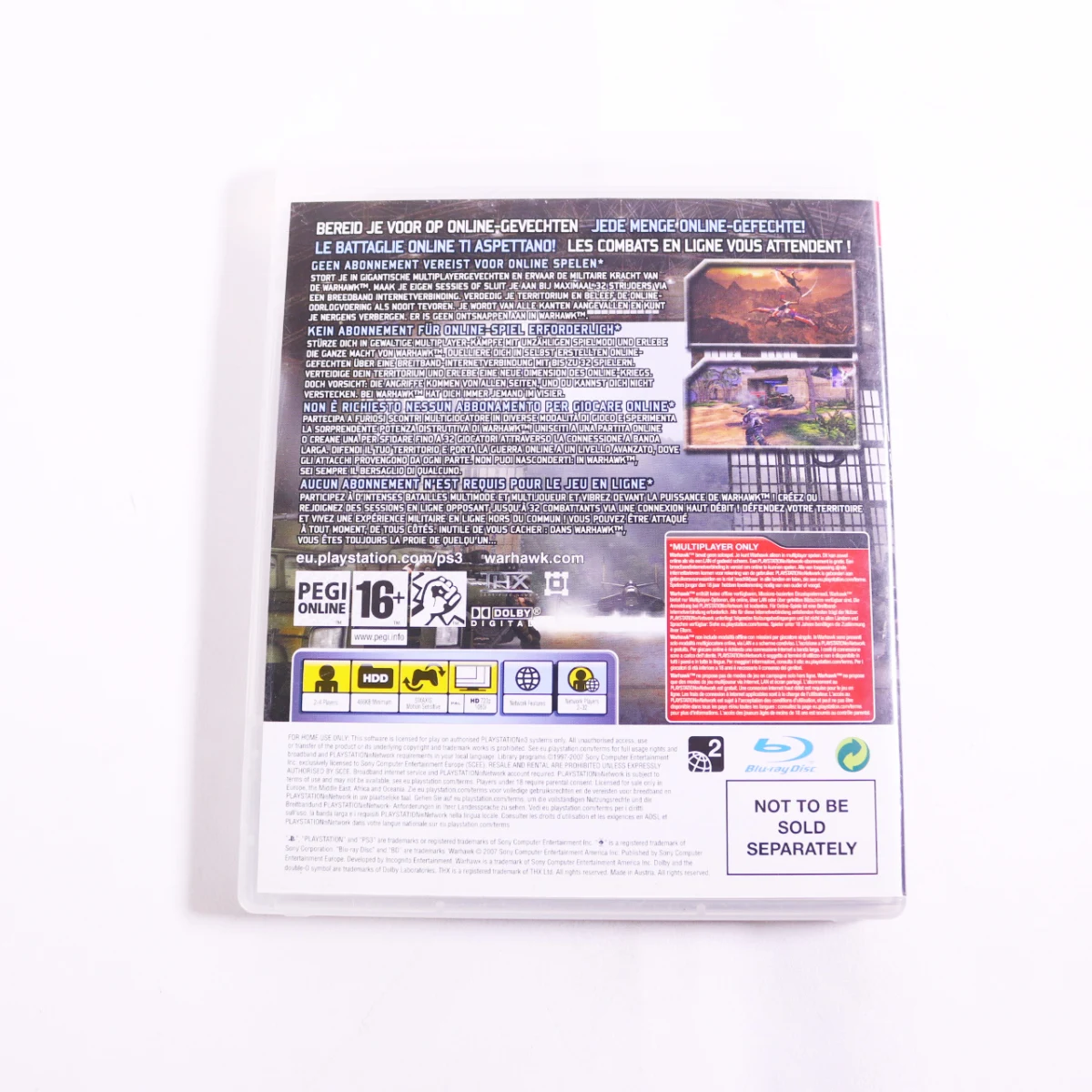 PlayStation 3 - Warhawk - productfoto 2