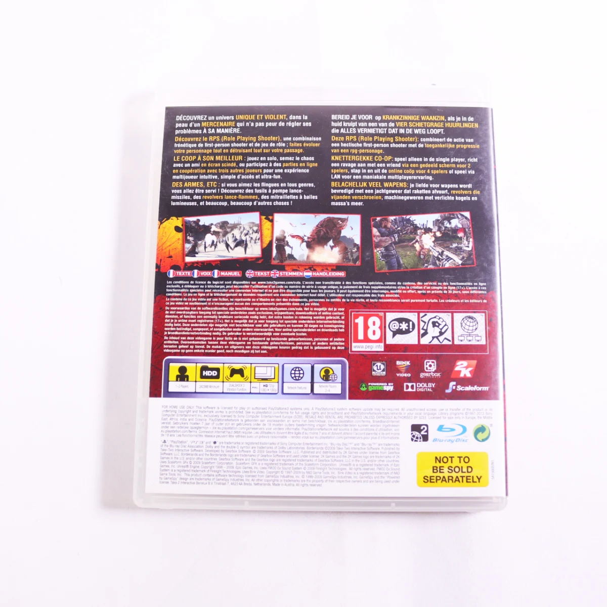 PlayStation 3 - Borderlands - productfoto 3