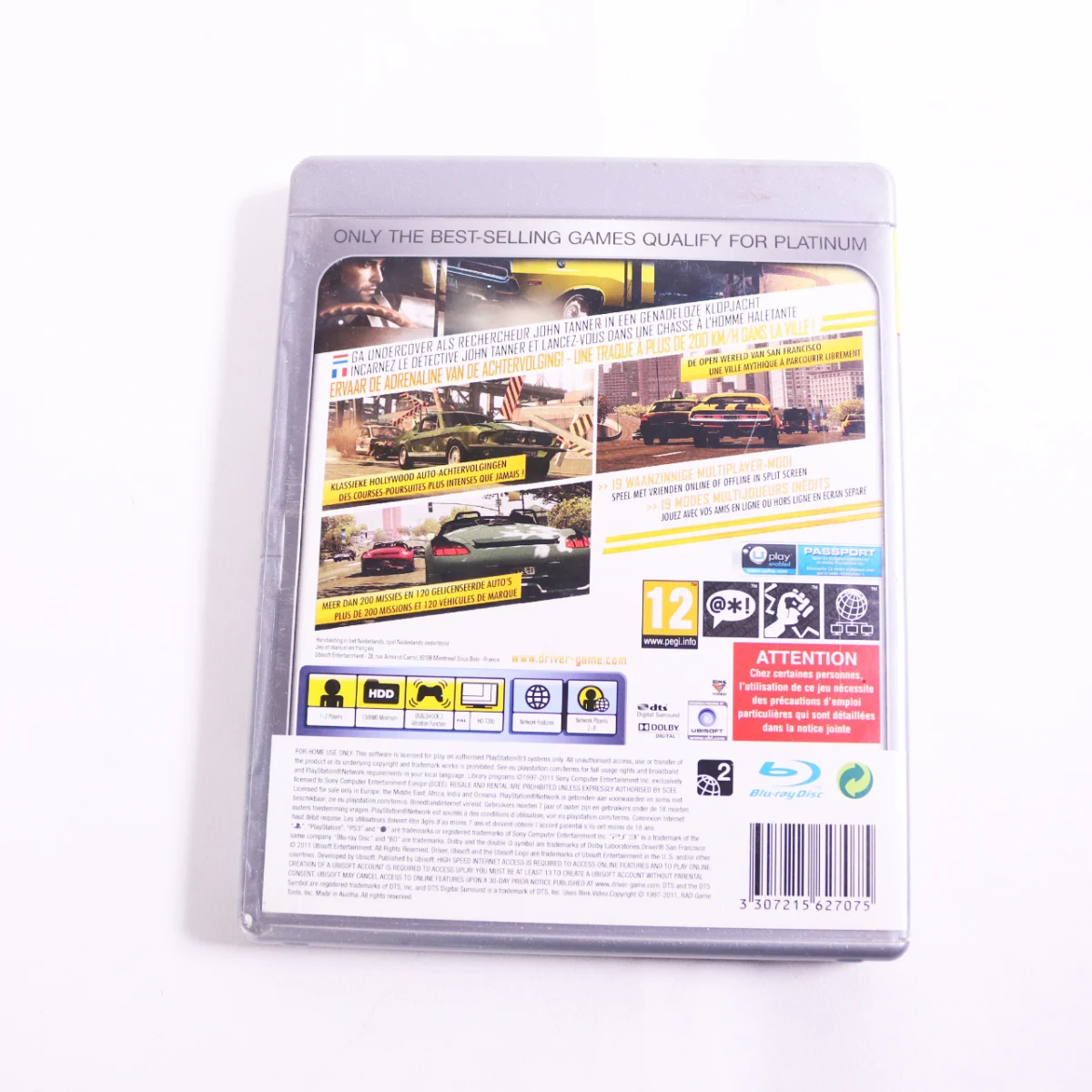Playstation 3 - Driver: San Francisco [Platinum] - productfoto 3