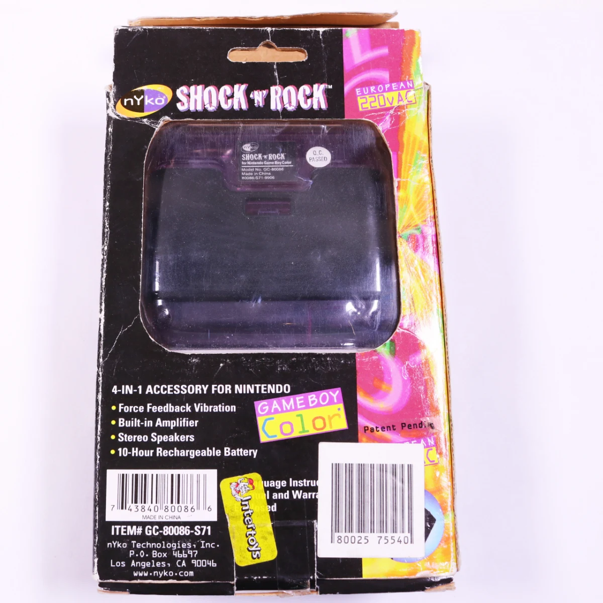 Game Boy - Shock'n'Rock - CIB - Nyko - productfoto 3
