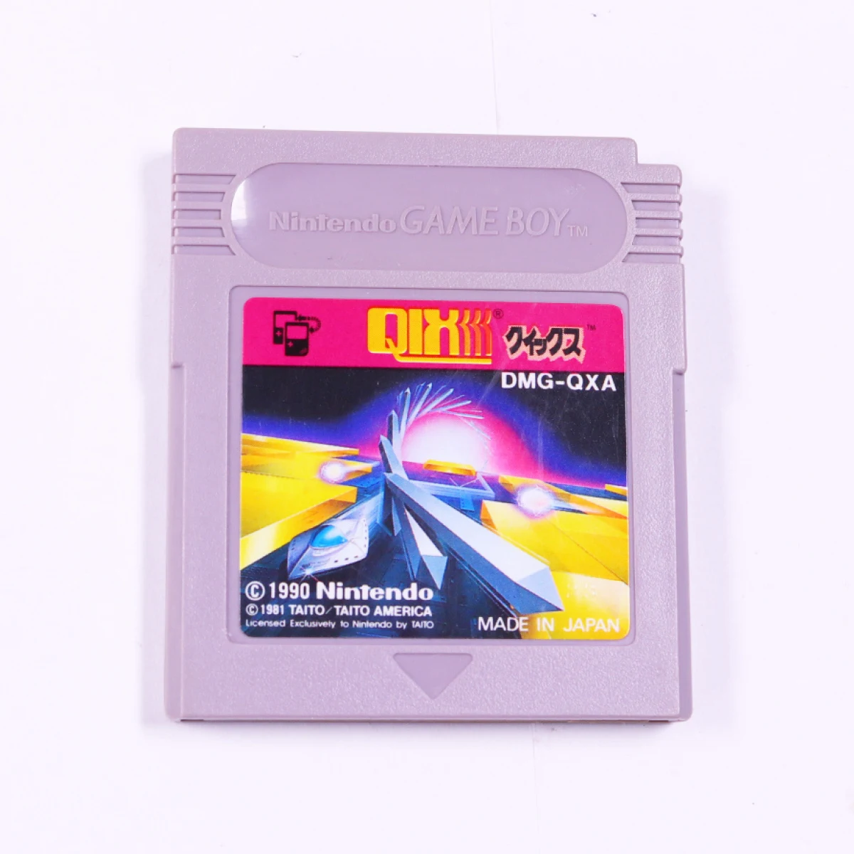Game Boy - Qix - DMG-QXA  - Japans