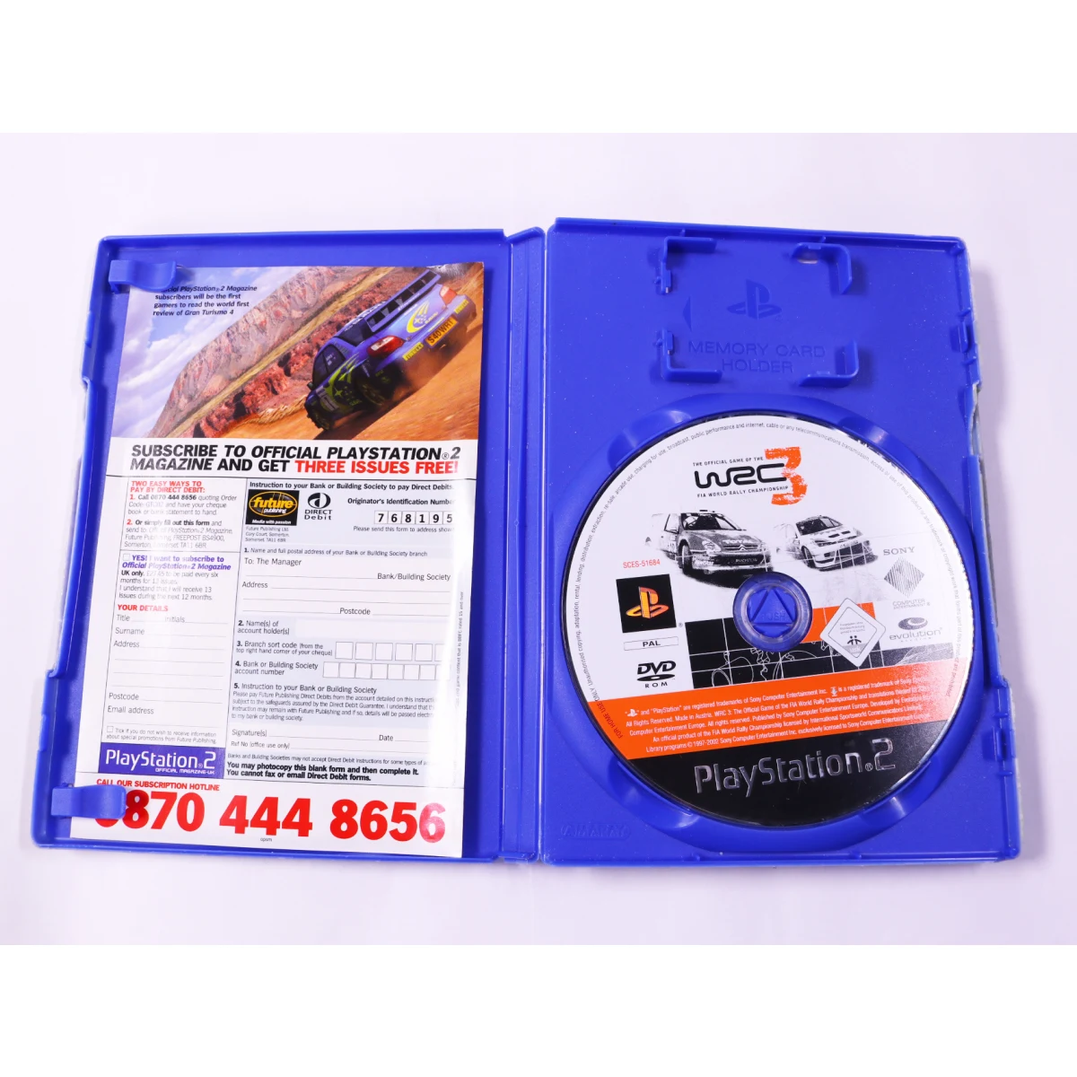 Playstation 2 - WRC 3: The Official Game of the FIA World Rally Championship - productfoto 2
