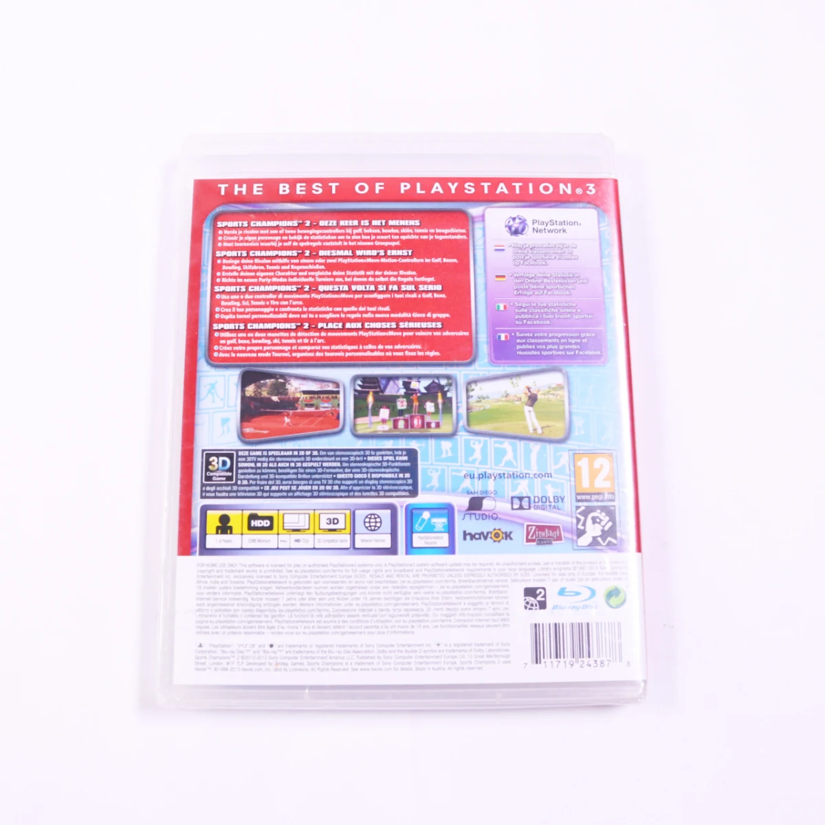 Playstation 3 - Sports Champions 2 [Essentials] - productfoto 2