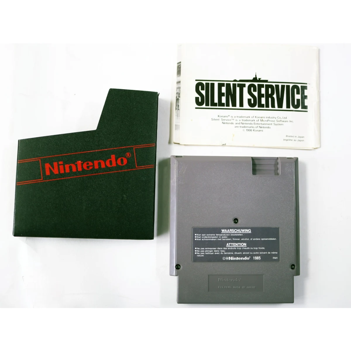 NES - Silent Service [met boekje] - productfoto 2