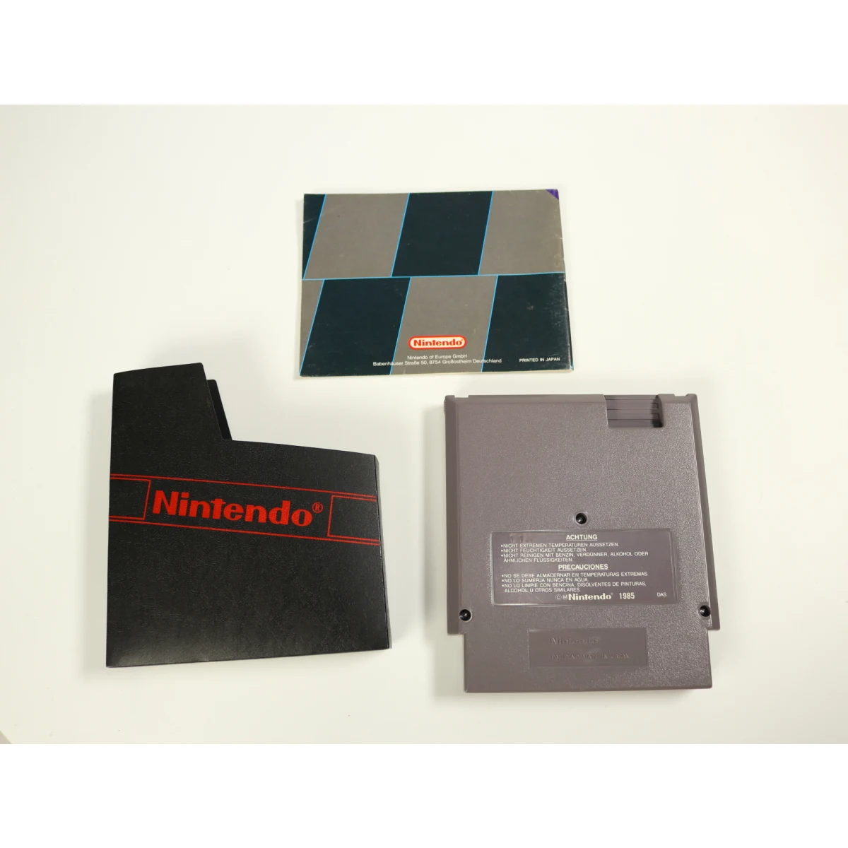 NES - Super Mario Bros Tetris Nintendo World Cup [met boekje] - productfoto 2