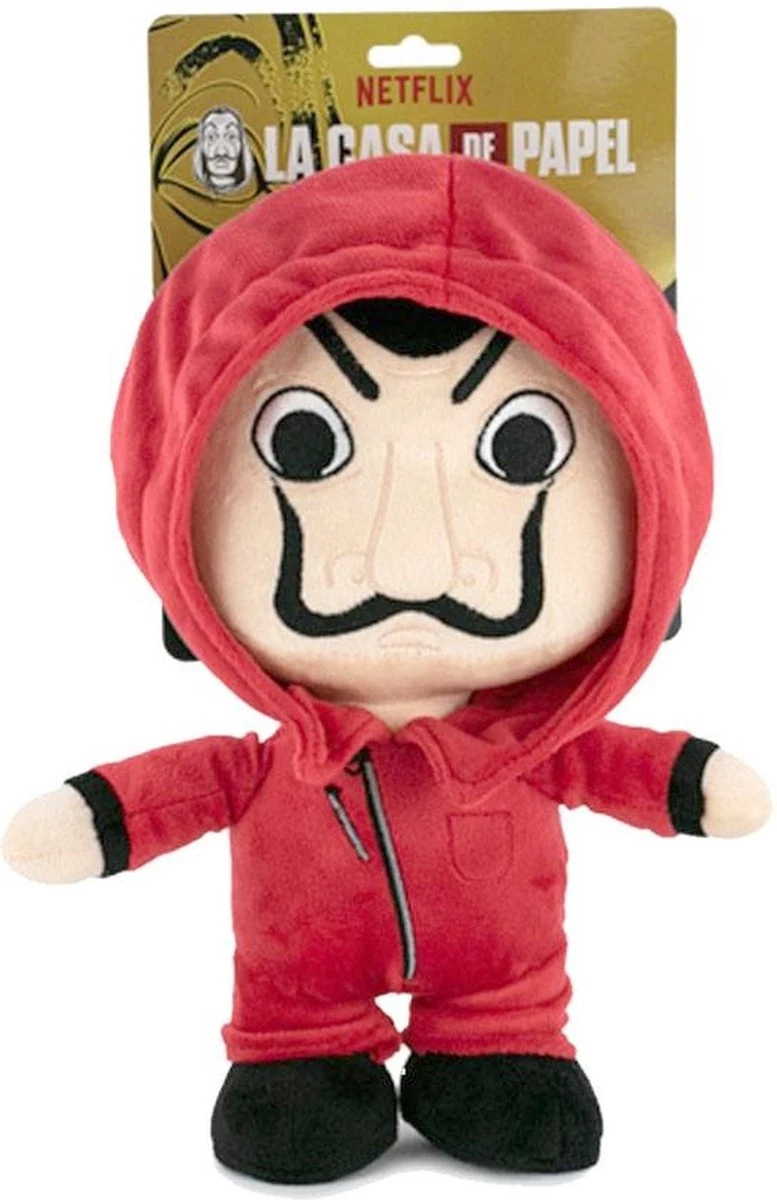 La Casa de Papel Knuffel - Money Heist Knuffel - 25cm