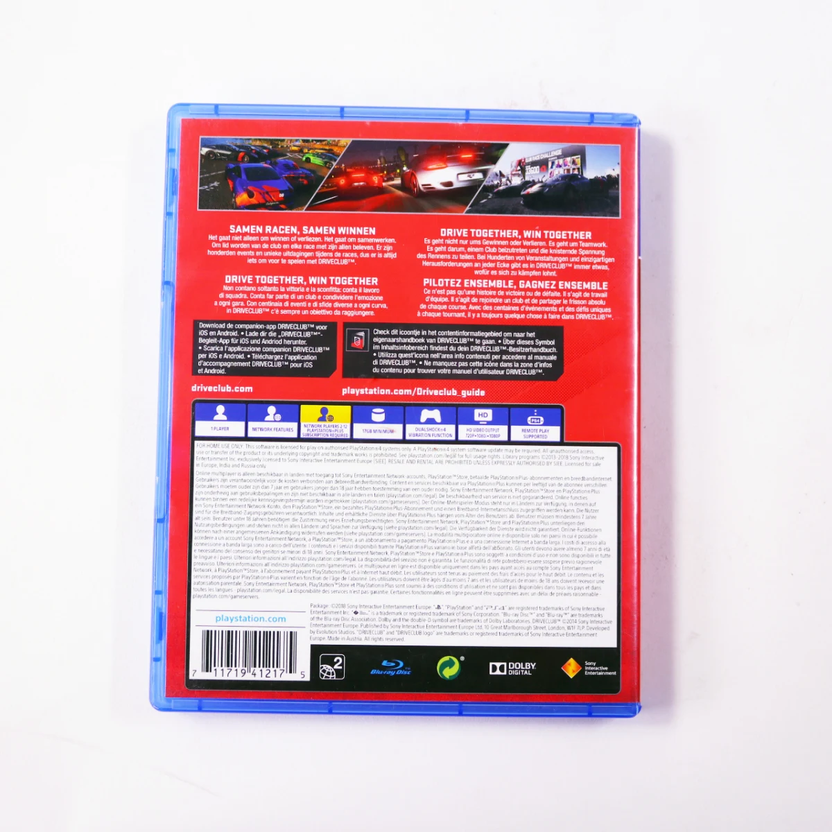 Playstation 4 - Driveclub - productfoto 2
