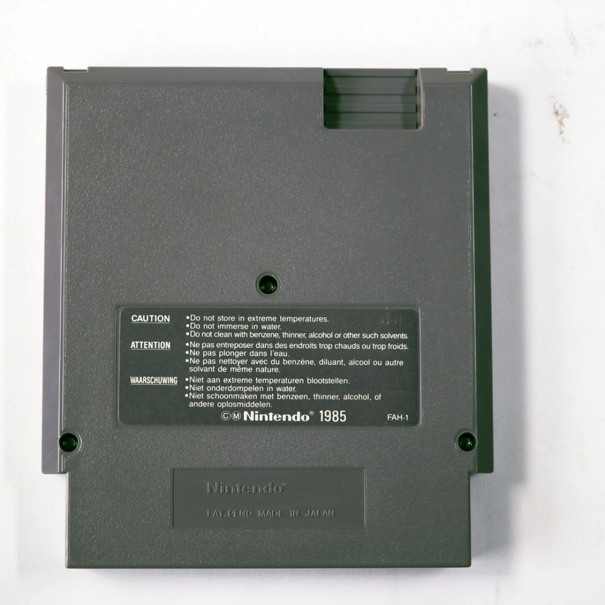 NES - Four Players' Tennis - productfoto 2